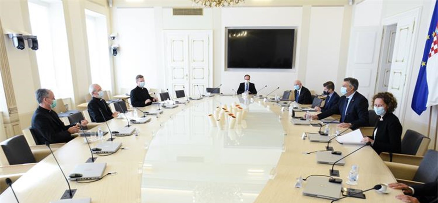 Plenković s predstavnicima Hrvatske biskupske konferencije